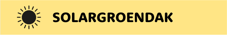 Icoon Solar Groendak